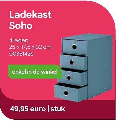 Ladekast Soho