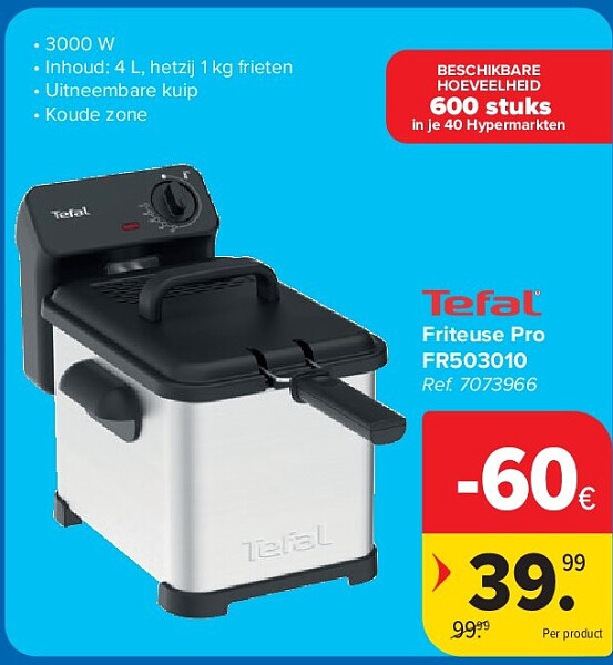 Friteuse Pro FR503010
