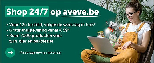 Shop 24/7 op aveve.be