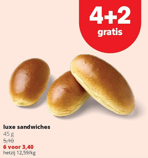 luxe sandwiches