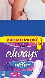 Protège-slips Daily Protect Always Promo Pack x144