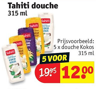 Tahiti douche