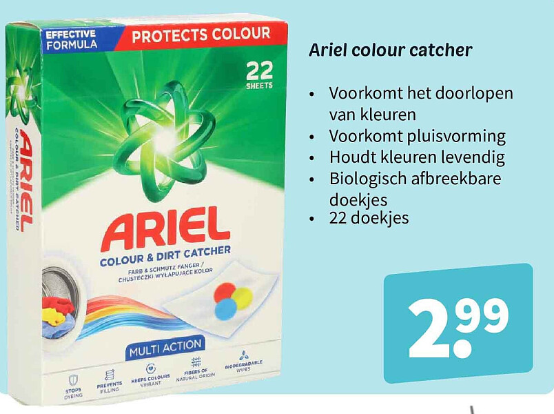 Ariel colour catcher