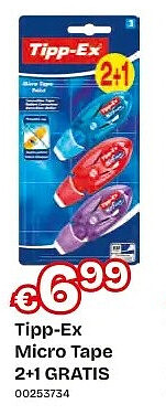 Tipp-Ex Micro Tape 2+1 GRATIS
