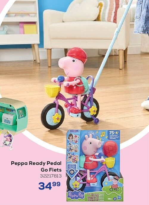 Peppa Ready Pedal Go Fiets