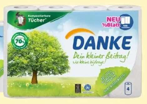 Danke keukenpapier (4 rollen)
