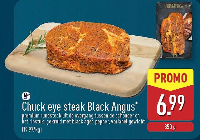 Chuck eye steak Black Angus