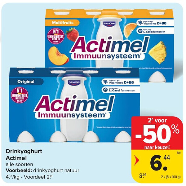 Drinkyoghurt Actimel