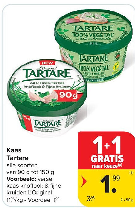 Kaas Tartare