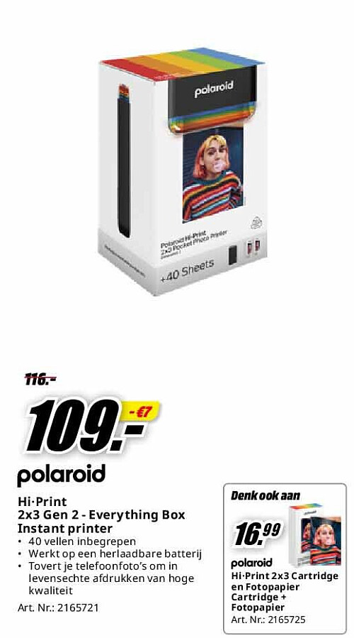 Hi·Print 2x3 Gen 2 - Everything Box Instant printer