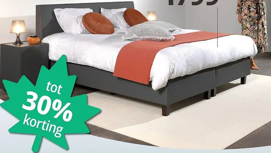 Strada Bold boxspringset 180x200 cm