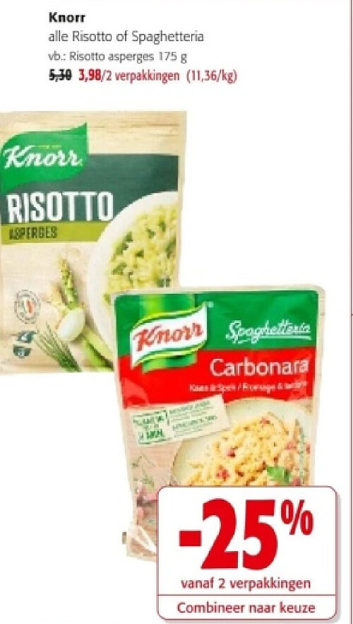 Knorr Risotto asperges 175 g