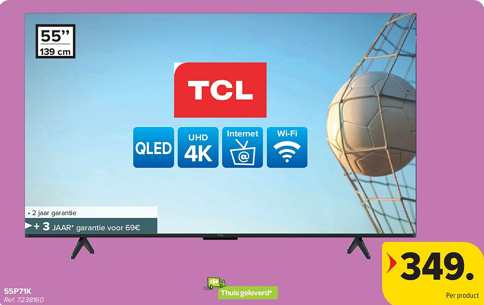 TCL 55P71K QLED TV