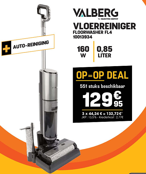 VLOERREINIGER FLOORWASHER FL4