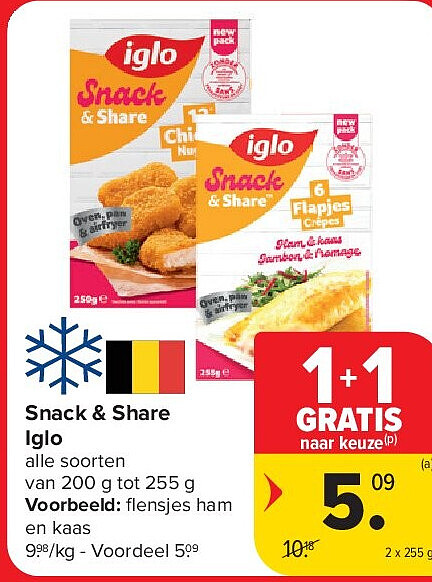 Snack & Share Iglo