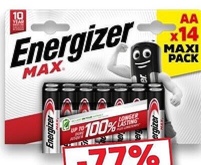 Energizer MAX Alkaline-Batterien AA oder AAA