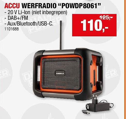 ACCU WERFRADIO “POWDP8061”