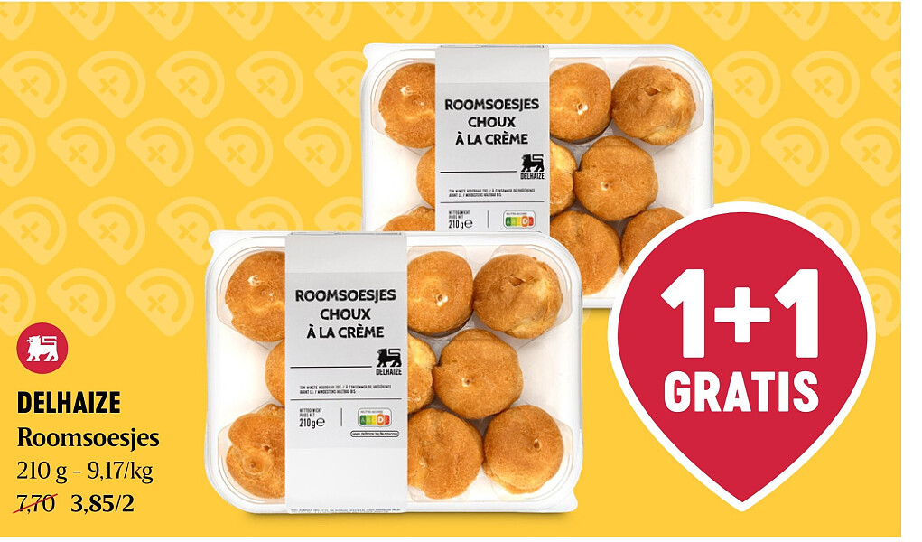 DELHAIZE Roomsoesjes