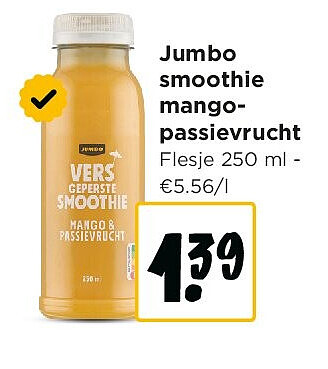 Jumbo smoothie mangopassievrucht
