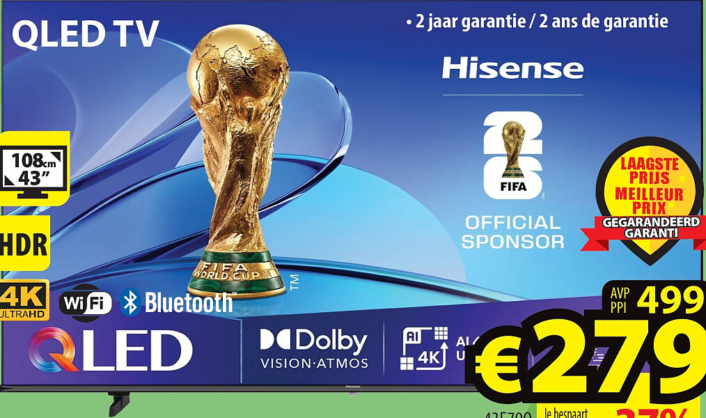 Hisense 43E79Q QLED TV