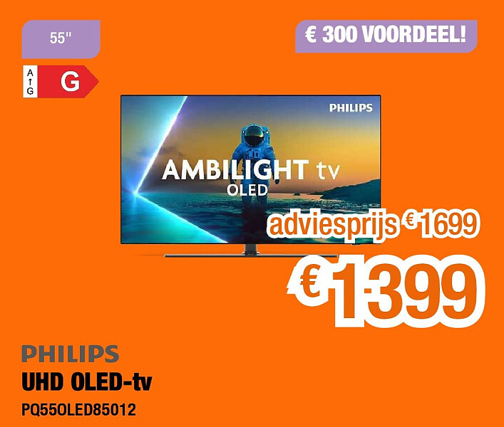 UHD OLED-tv PQ55OLED85012