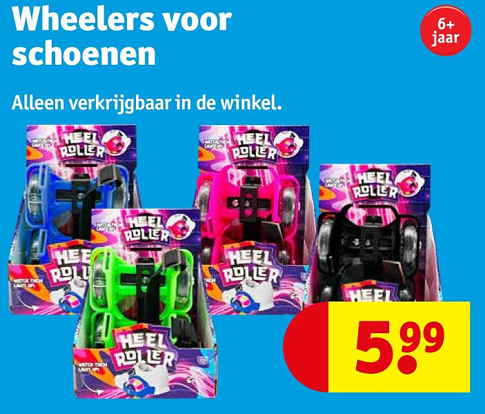 Wheelers voor schoenen