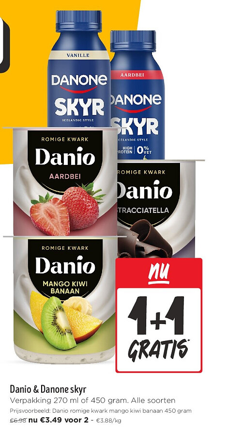 Danio & Danone skyr