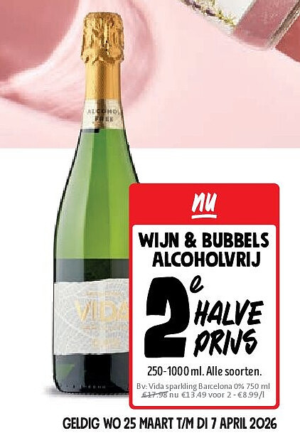 Wijn & bubbels alcoholvrij