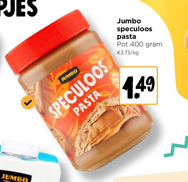 Jumbo speculoos pasta