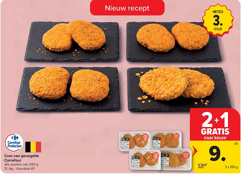 Croc van gevogelte Carrefour