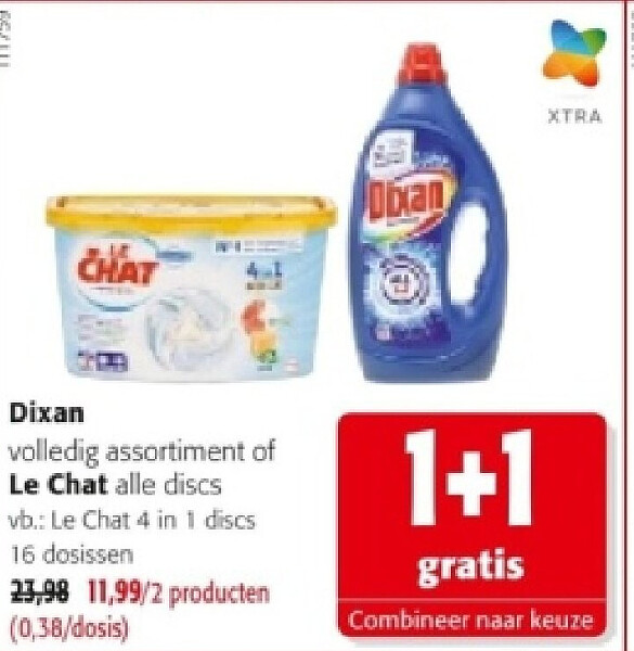 Le Chat 4 in 1 discs 16 dosissen