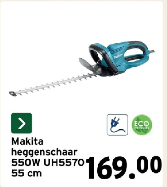 Makita heggenschaar 550W UH5570 55 cm