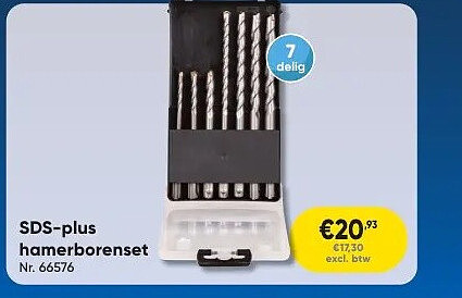 SDS-plus hamerborenset Nr. 66576