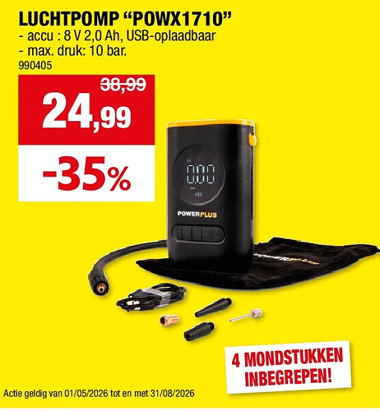 LUCHTPOMP “POWX1710”