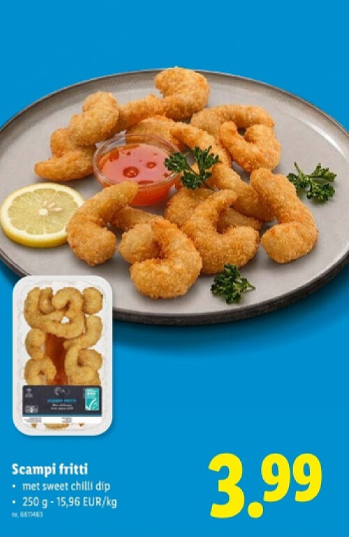 Scampi fritti