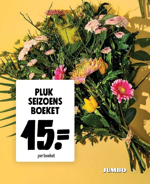PLUK seizoens boeket