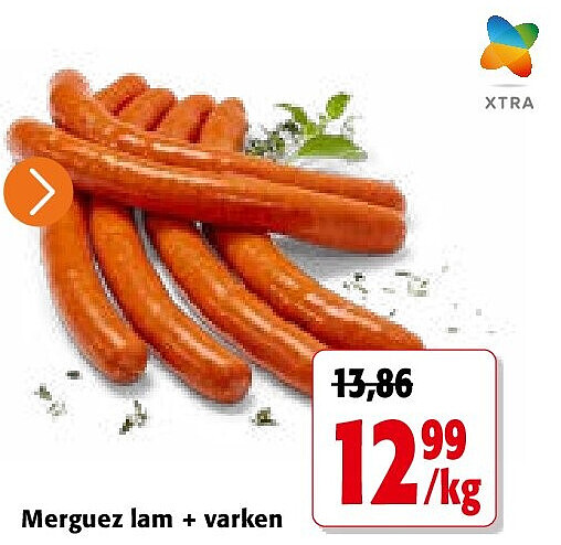 Merguez lam + varken