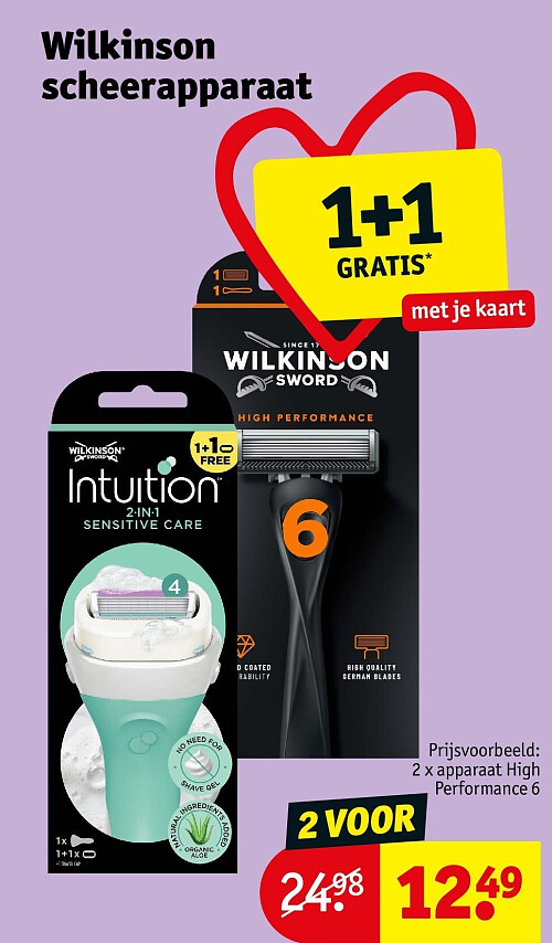 Wilkinson scheerapparaat