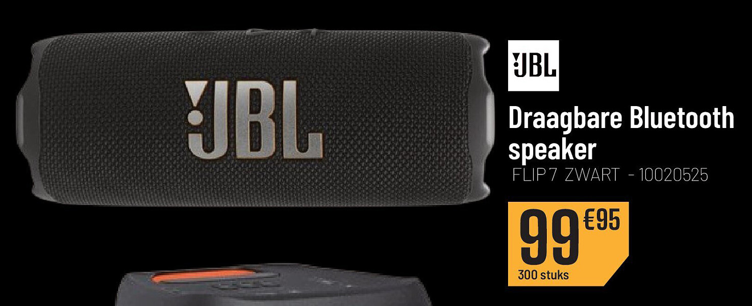 JBL Draagbare Bluetooth speaker FLIP 7 ZWART