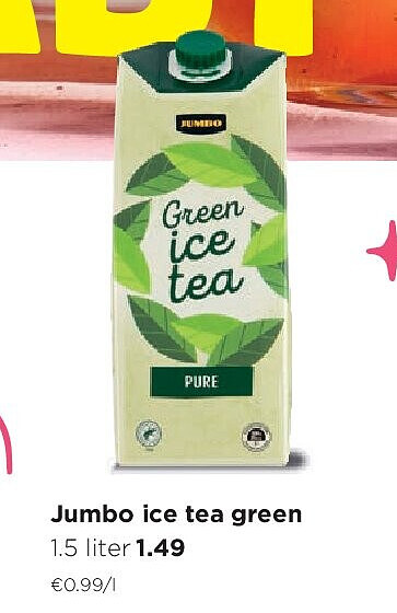 Jumbo ice tea green