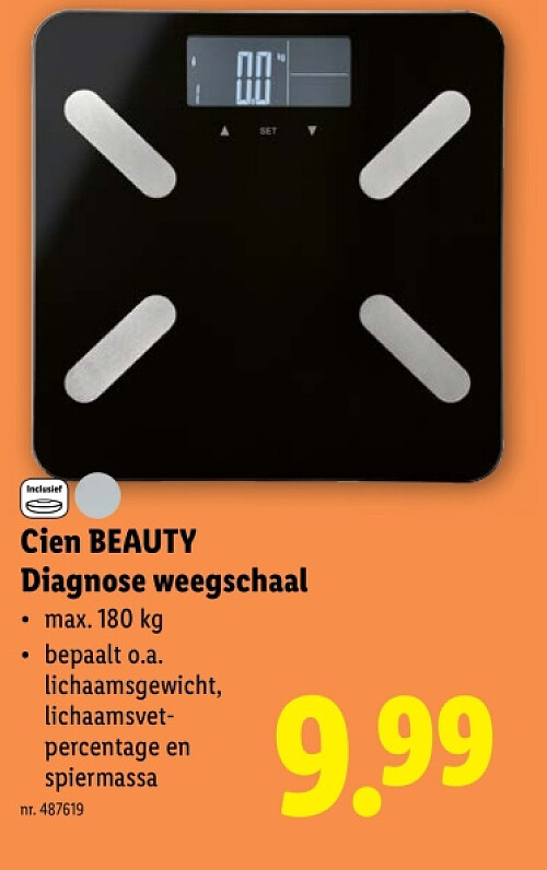 Diagnose weegschaal