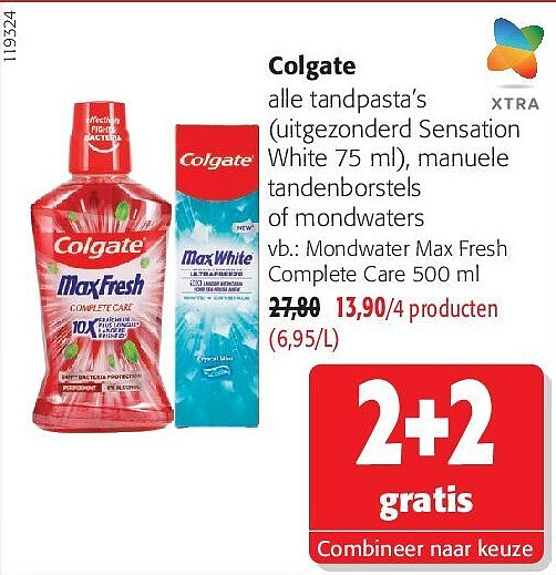 Colgate Mondwater Max Fresh Complete Care 500 ml