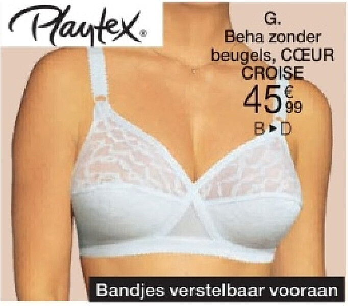 Beha zonder beugels Cœur Croisé