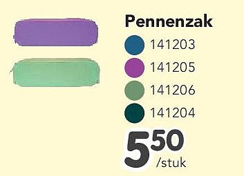 Pennenzak 141203 141205 141206 141204