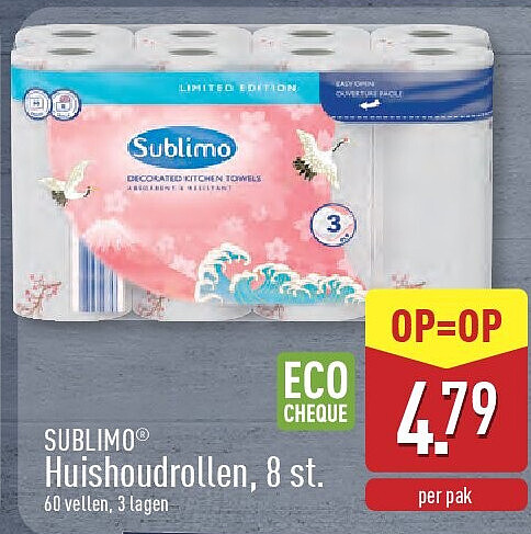 Huishoudrollen, 8st.