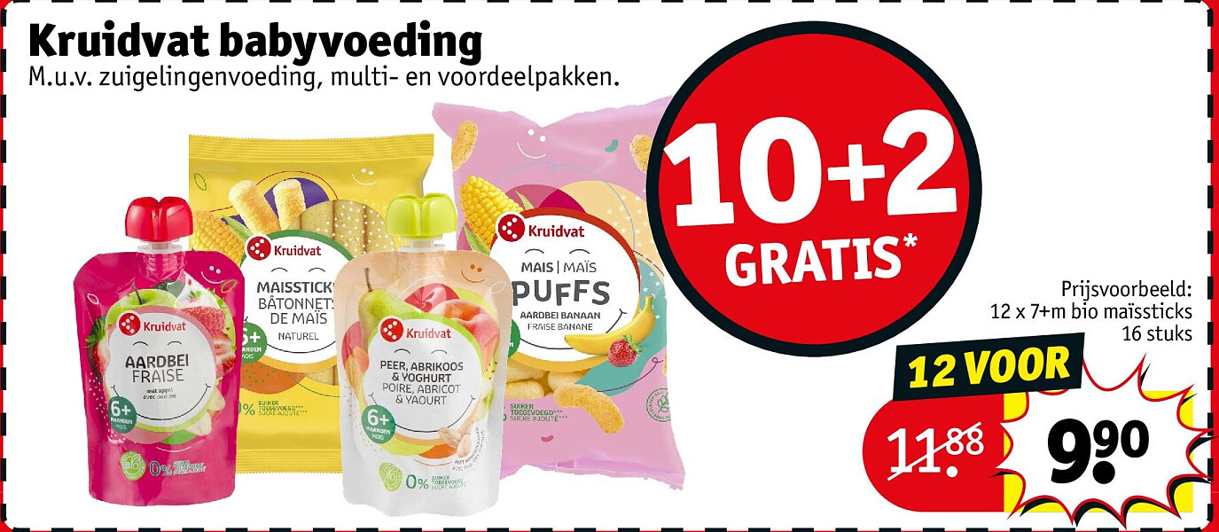 Kruidvat babyvoeding