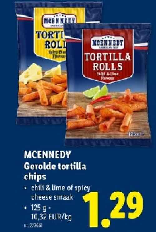 Gerolde tortilla chips
