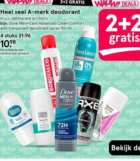 A-merk deodorant