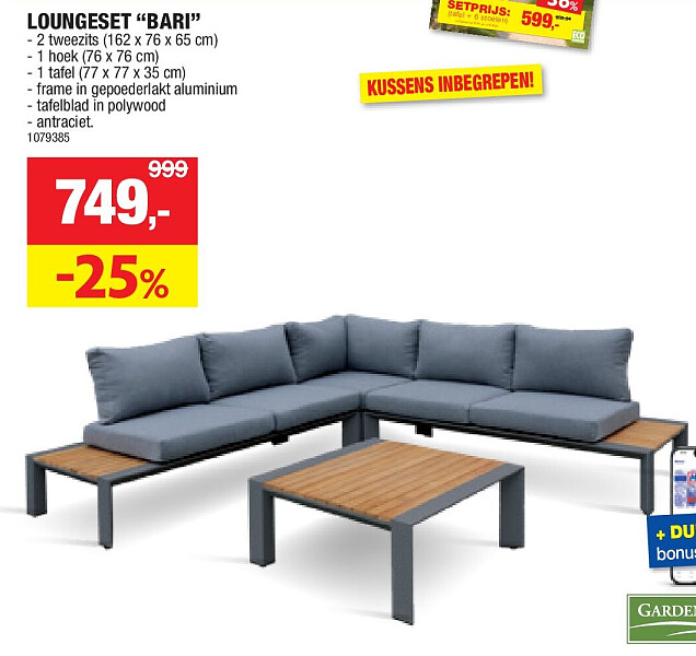 LOUNGESET “BARI”