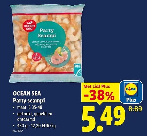Party scampi